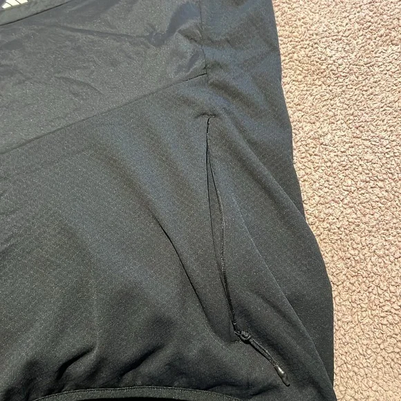TECHROCK ULTRALIGHT 1/2-ZIP HOODED FLEECE JACKETSIZE M